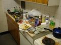 What a mess!? :-) Do you remeber our clean kitchen? Hopefully yes...