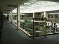 This is the the nicest part of the library, known as a "silent area". It's filled with books and a few PCs for team work.